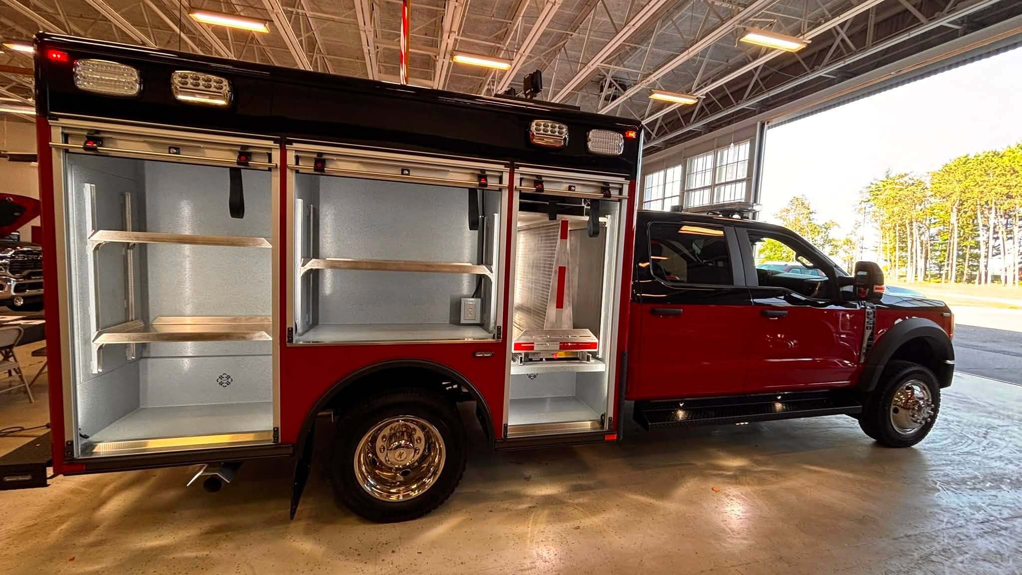 Newstead Fire Company 2025 Ford F550 10 foot Quick Attack apparatus